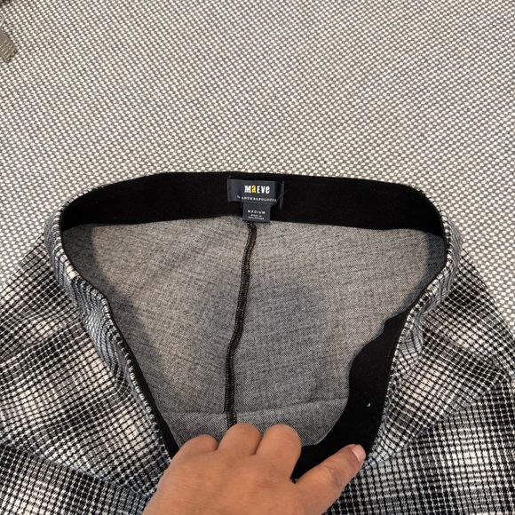 Anthropologie Maeve Plaid Bootcut Pants size M - Picture 6 of 14